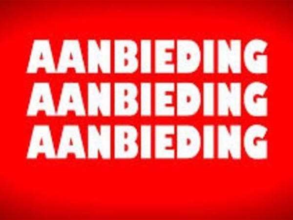 AANBIEDINGEN!
