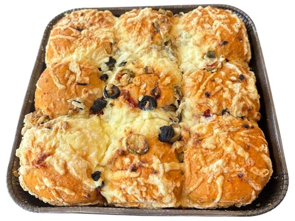 Focaccia OLIJF/PAPRIKA